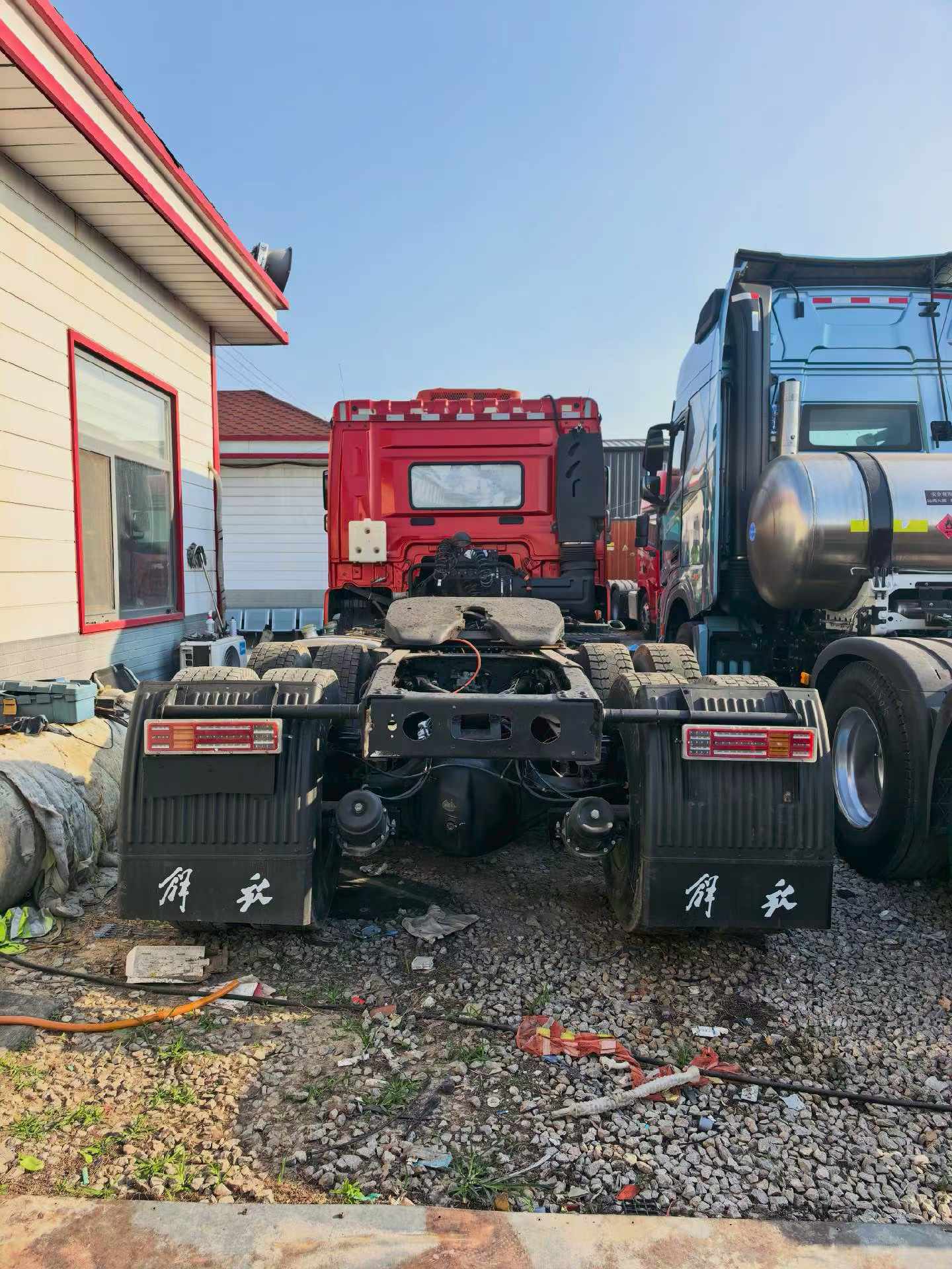 Beiben V3 500HP used truck body in good condition, 2020 model for sale