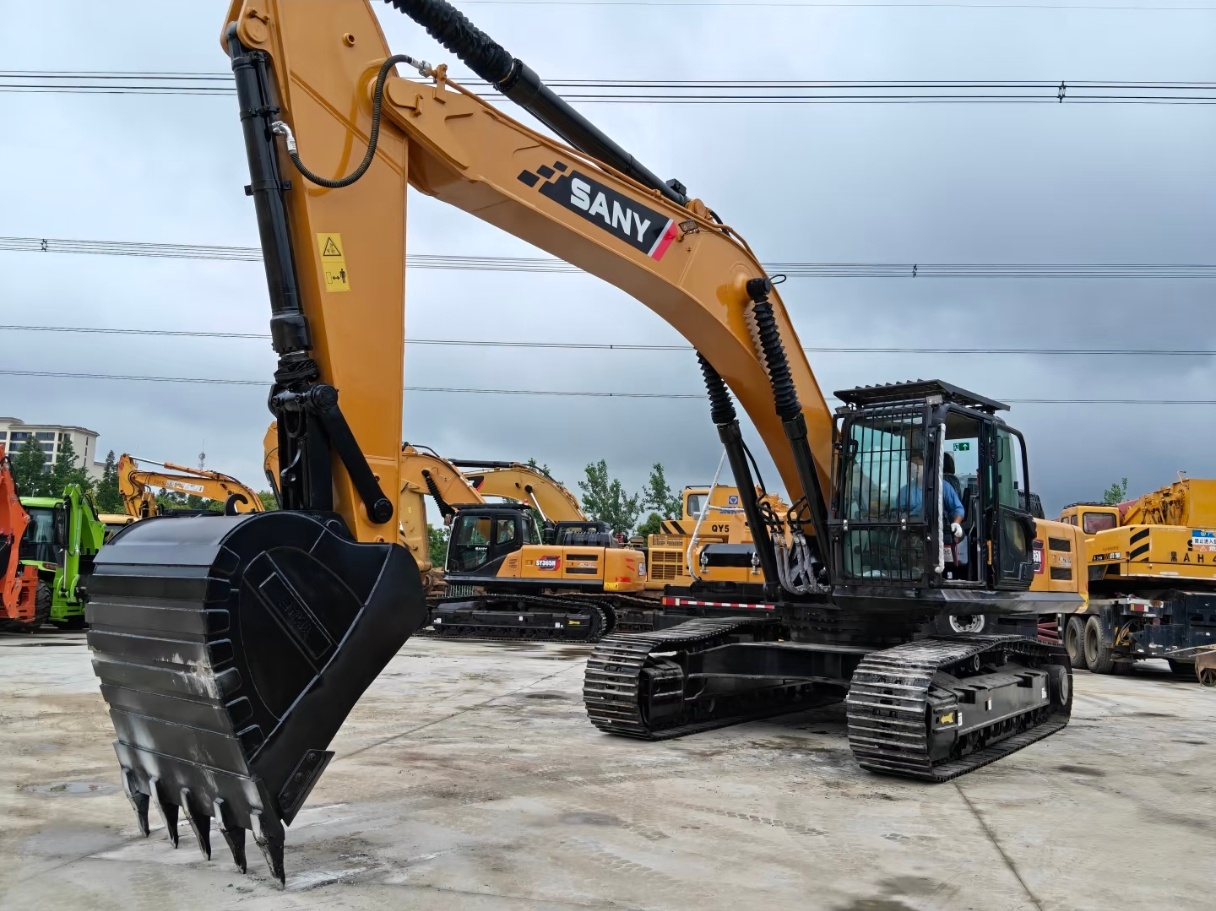 SANY SY365H 36 ton hydraulic excavator front view for sale