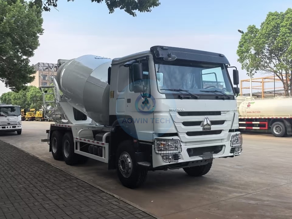 Used Sinotruk Howo 6×4 Concrete Mixer Truck for Sale | 8-12m³ Transit Mixer
